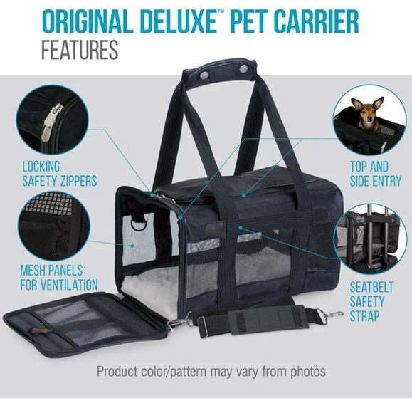 Sherpa Original Deluxe Travel Bag Pet Carrier- Medium - Picture 12 of 13